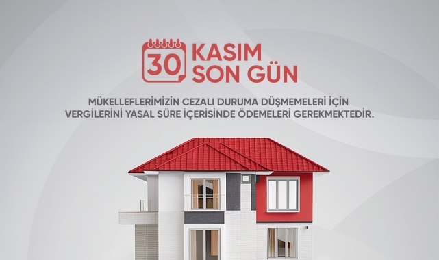 Niğde Belediyesi'nden 'emlak vergisi' uyarısı