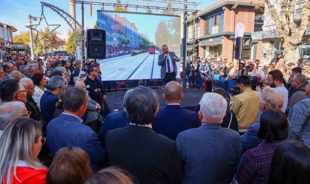 Nostaljik tramvay için ilk adım atıldı