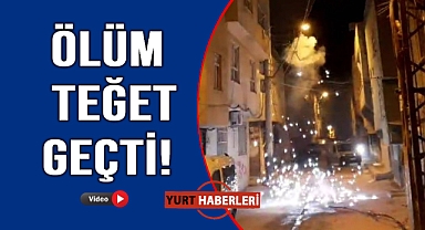 Ölümden saniyelerle kurtuldu