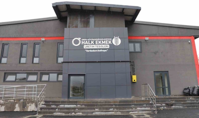 Ordu'da halk ekmek fabrikası açılıyor
