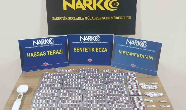 Ordu'da uyuşturucu operasyonlarında 5 tutuklama