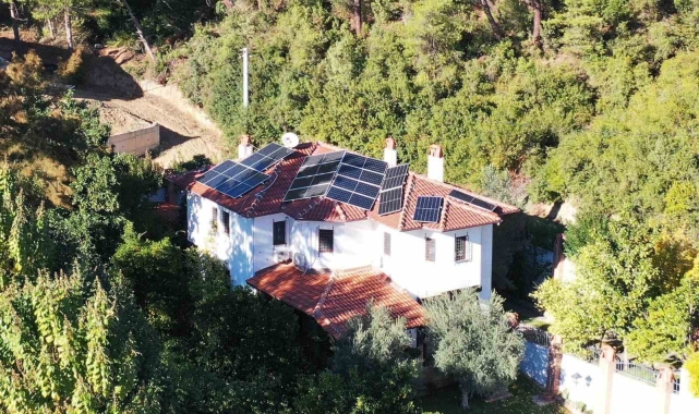 ORKÖY desteği ile 28 evin çatısına güneş paneli kuruldu