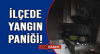 Orman işletme lojmanında çıkan yangın söndürüldü