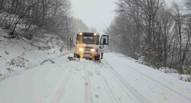 Osmangazi'de kar mesaisi başladı