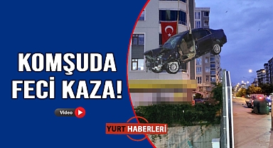 Otomobil dereye uçtu