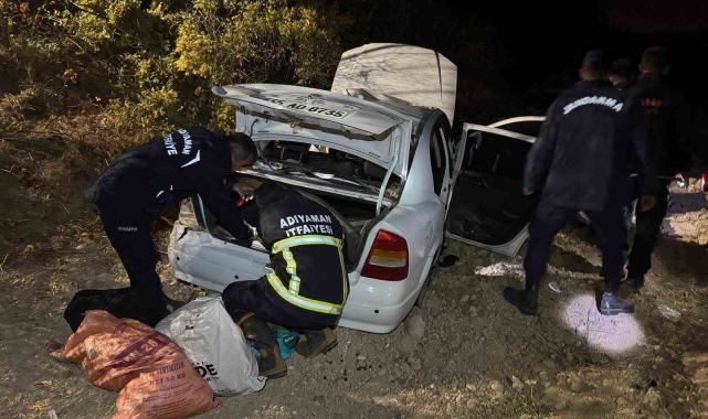 Otomobil şarampole yuvarlandı: 5 yaralı