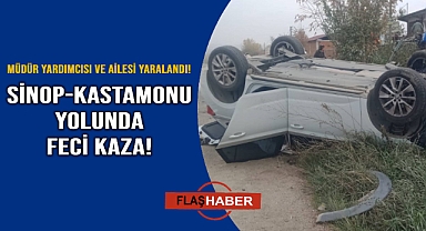 Otomobil takla attı