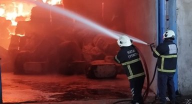 Pamuk fabrikasında çıkan yangın kontrol altına alındı