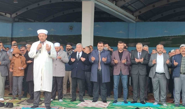 Pazarlar'da yağmur duası yapıldı