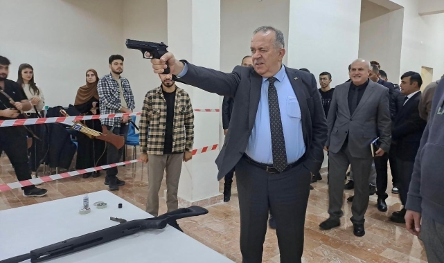 Rektör Turabi'den tabancayla Yusuf Dikeç atışı