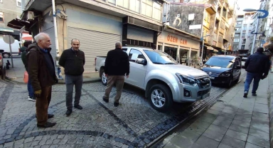 Rize'de parkomat tepkisi