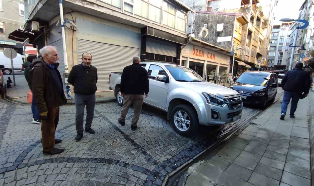 Rize'de parkomat tepkisi
