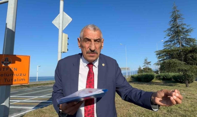 Rize'de sürekli kazaların olduğu bölge şoför esnafını canından bezdirdi