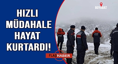 Sağ salim ulaşıldı