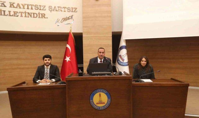 Şahinbey Belediyesi Kasım ayı meclis toplantısı yapıldı
