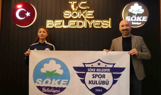 Şampiyon sporcu Tuana Akgün, Söke Belediyespor'da