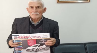 Samsun'da 64 yaşındaki kişi sürücü belgesi aldı