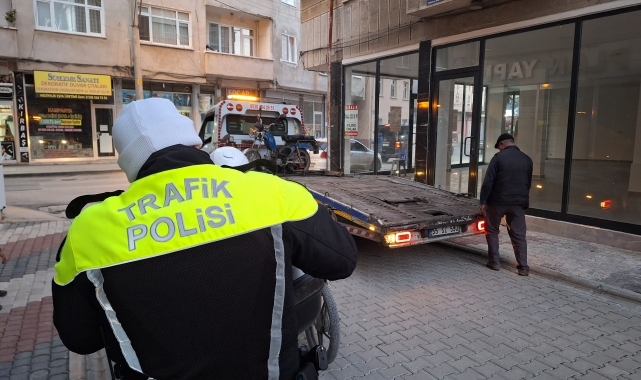 Samsun'da motosikletlere yönelik trafik denetimi yapıldı