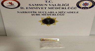 Samsun'da uyuşturucu operasyonunda 1 şüpheli yakalandı