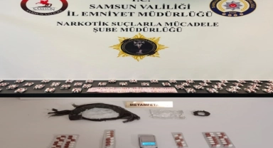 Samsun'da uyuşturucu operasyonunda 3 zanlı yakalandı