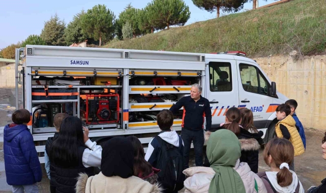 Samsun'da 341 binden fazla kişiye afet farkındalık eğitimi