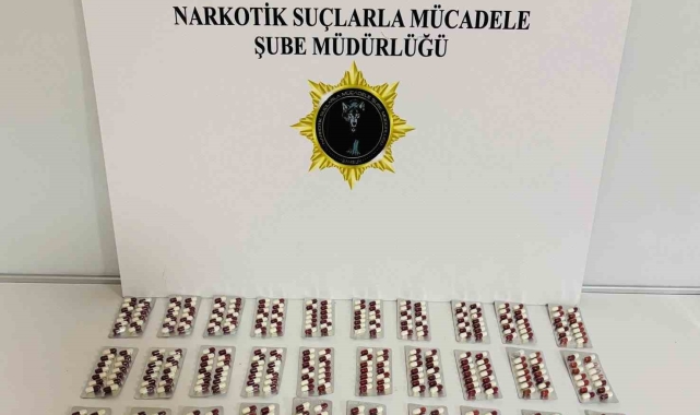 Samsun'da 504 adet sentetik ecza ele geçirildi: 1 gözaltı