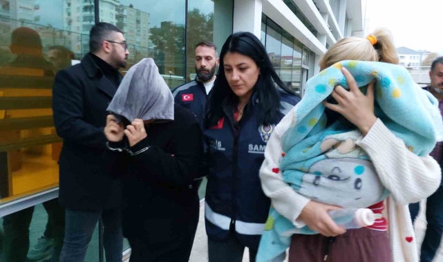 Samsun'da evden 700 bin liralık altın çalan 3 şüpheli tutuklandı