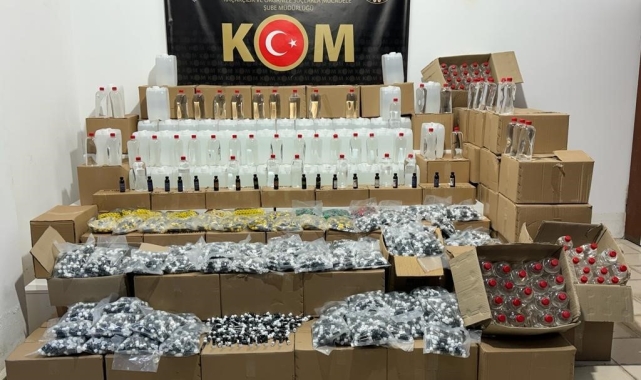 Samsun'da kaçak içki operasyonu: 3 kişi adliyede