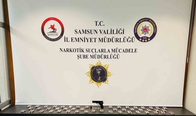 Samsun'da uyuşturucu operasyonu: 3 gözaltı