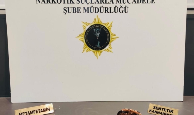 Samsun'da uyuşturucuyla yakalanan kadın gözaltına alındı
