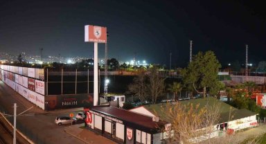 Samsunspor tesislerinde yangın paniği