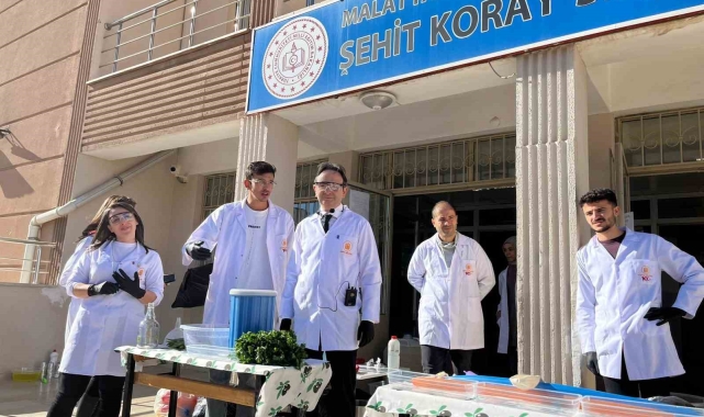 Şehit Koray Seçkin İlkokulu'nda bilim şenliği coşkusu