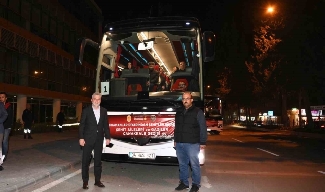 Şehit yakınları ve gazilerin tarihi mekan gezileri