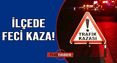 Seyir halindeyken önündeki araca çarptı