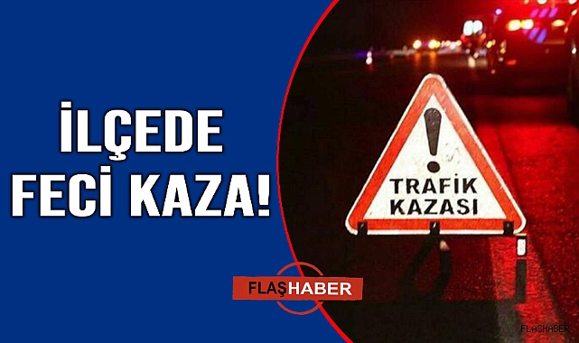 Seyir halindeyken önündeki araca çarptı