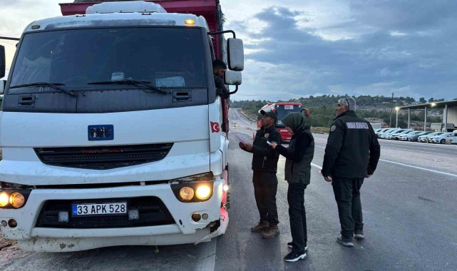 Silifke'de orman suçlarına karşı önleme araması yapıldı