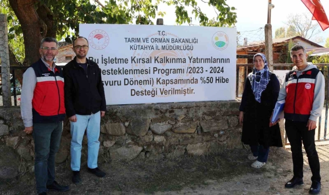 Simav'da hastalıktan ari işletmeye KKYDP'den 1,5 milyon TL hibe desteği