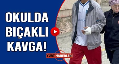 Sınıf arkadaşları arasında kanlı kavga