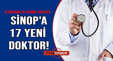 Sinop'a doktor takviyesi