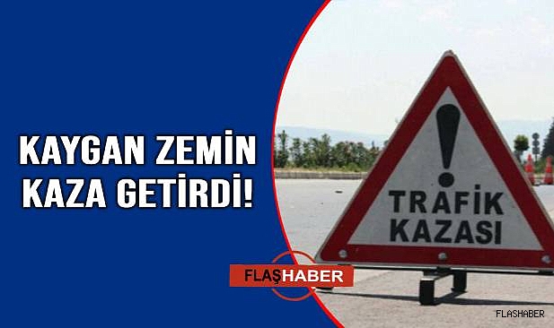 Sinop - Ayancık yolunda korkutan kaza