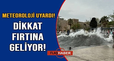 Sinop için fırtına uyarısı
