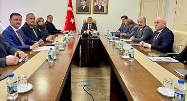 Sinop'ta kış mevsimi trafik tedbirleri masaya yatırıldı