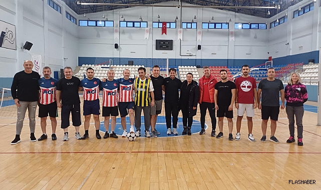 Sinop’ta öğretmenler sporla yarıştı