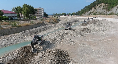 Sinop'ta sel riskini azaltmak için çalışmalar sürüyor
