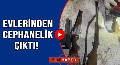 Sinop'ta silah kaçakçılığı operasyonu
