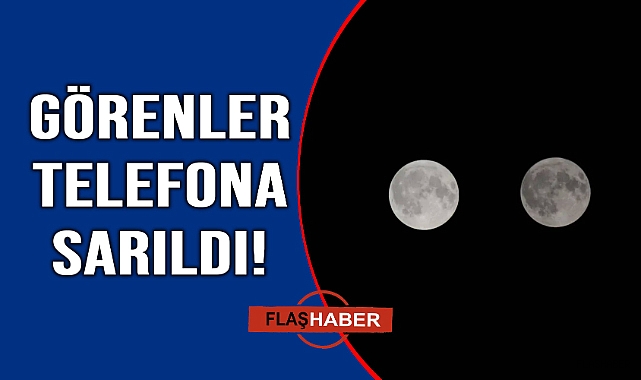 Sinop'ta "Süper Ay" güzelliği