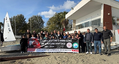 Sinop'ta yelken yarışları ödülleri sahiplerini buldu