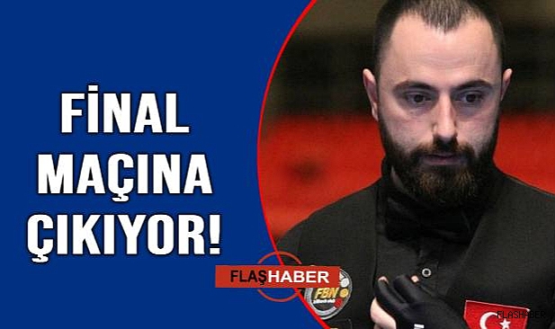 Sinoplu bilardo sporcusu Karakurt, final maçına çıkıyor