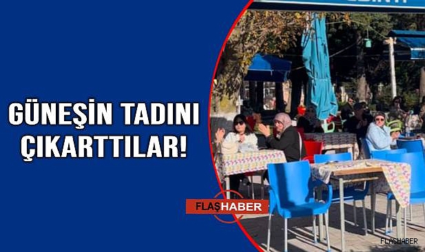 Sinoplular bugün sıcak havanın keyfini çıkarttı