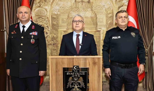 Sivas Valisi Yılmaz: " Olayların aydınlatma oranı yüzde 97"